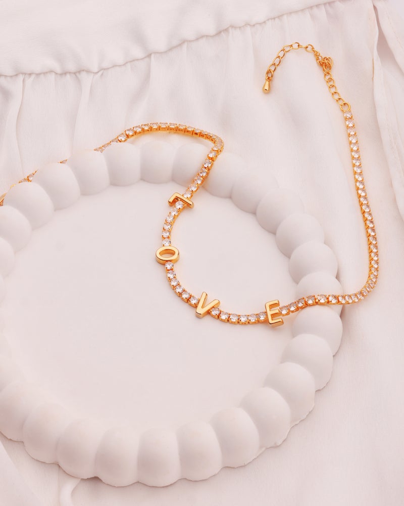 TAAHIRA Love Zircon Necklace - Image 2